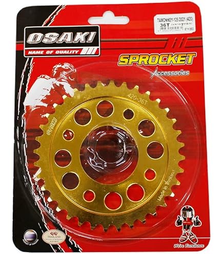 ISA バイク リアスプロケット H-38 36丁 H-38-36 GROM(JC92)21